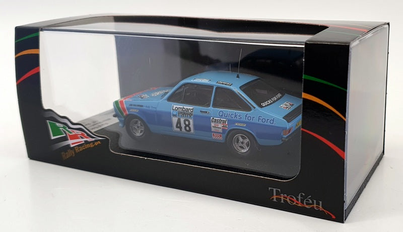 Trofeu 1/43 Scale Model Car RRuk59 - Ford Escort MK2 #48 Stuart/Rowlands - Blue