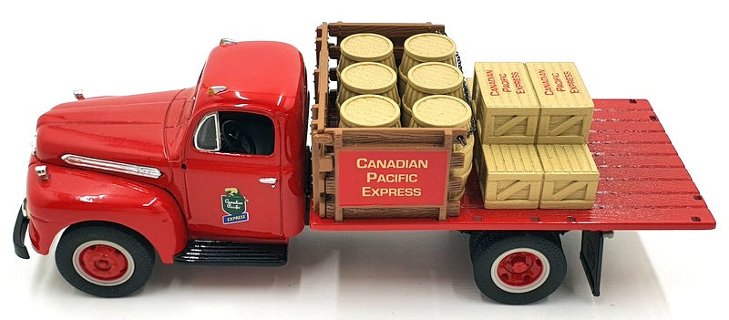 First Gear 1/34 Scale 18-1331 - 1951 Ford F-6 Stake Truck Canadian Pacific