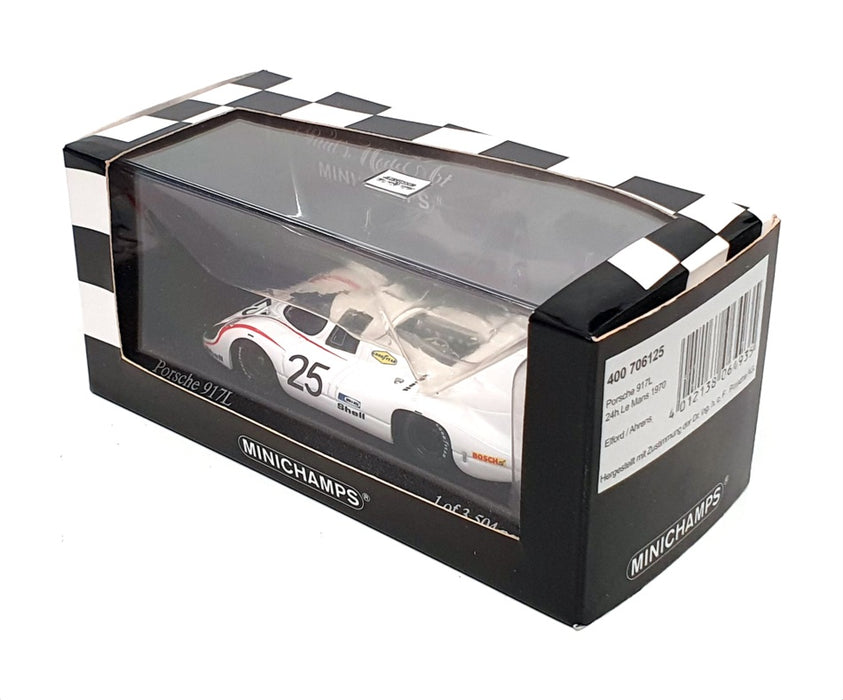 Minichamps 1/43 Scale 400 706125 - Porsche 917L 24H Le Mans 1970