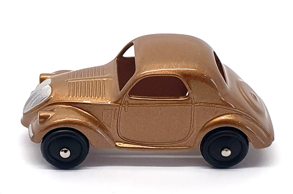 Atlas Editions Dinky Toys 6cm Long Diecast 35A - Simca 5 - Bronze