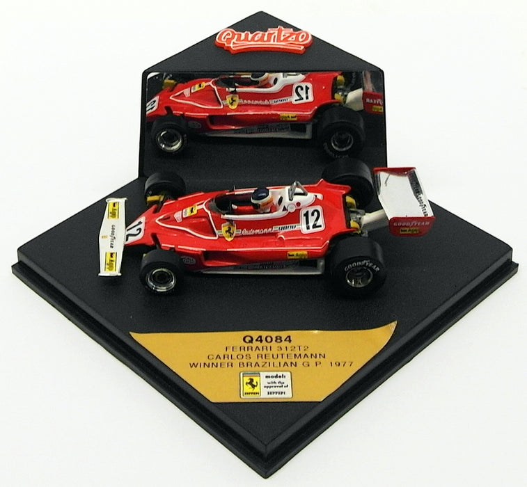 Quartzo 1/43 Scale Q4084 - F1 Ferrari 312 T2 Winner Brazilian GP '77 C.Reutemann