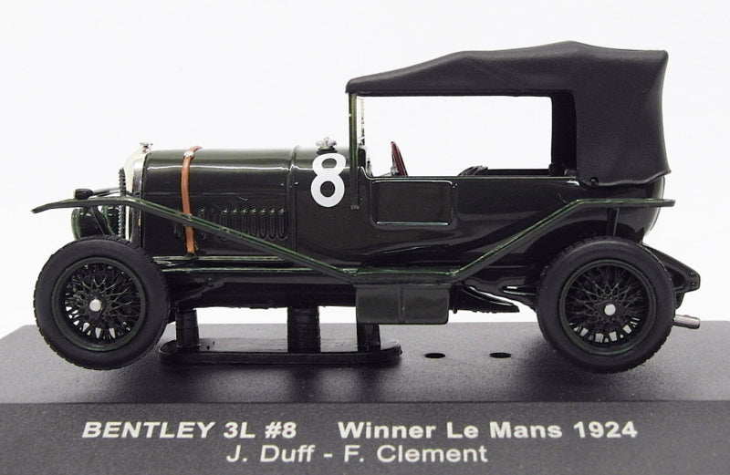 Ixo Models 1/43 Scale LM1924 - Bentley 3L #8 Winner Le Mans 1924