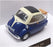 Cararama 1/43 Scale Diecast CAR12370BUBU - BMW Isetta 250 - Dk Blue