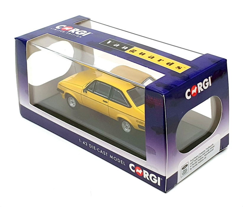 Vanguards 1/43 Scale VA14900 - Ford Escort Mk2 RS2000 Custom - Signal Yellow