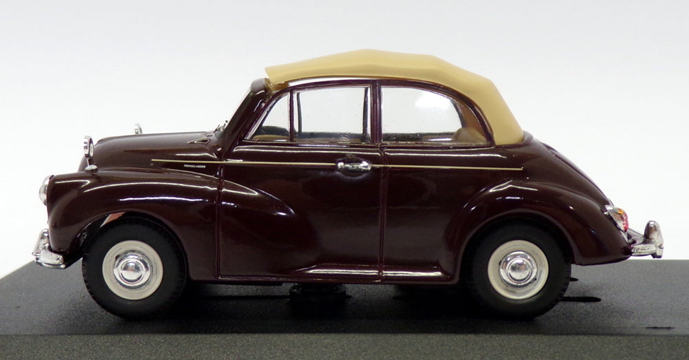 Vanguards 1/43 Scale VA07105 - Morris Minor 1000 Convertible - Maroon