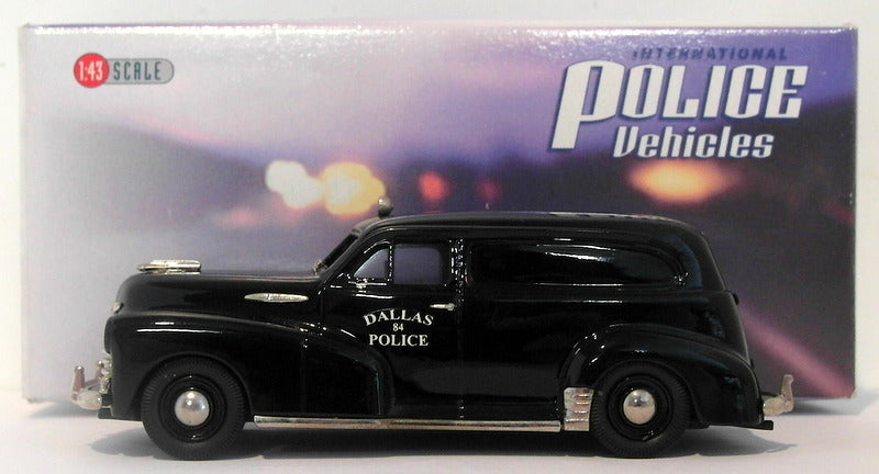 Brooklin Models 1/43 Scale IPV26 - 1947 Chevrolet Stylemaster Dallas Police