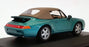 Minichamps 1/43 Scale 430 063040 - 1994 Porsche 911 Cabrio - Metallic Green