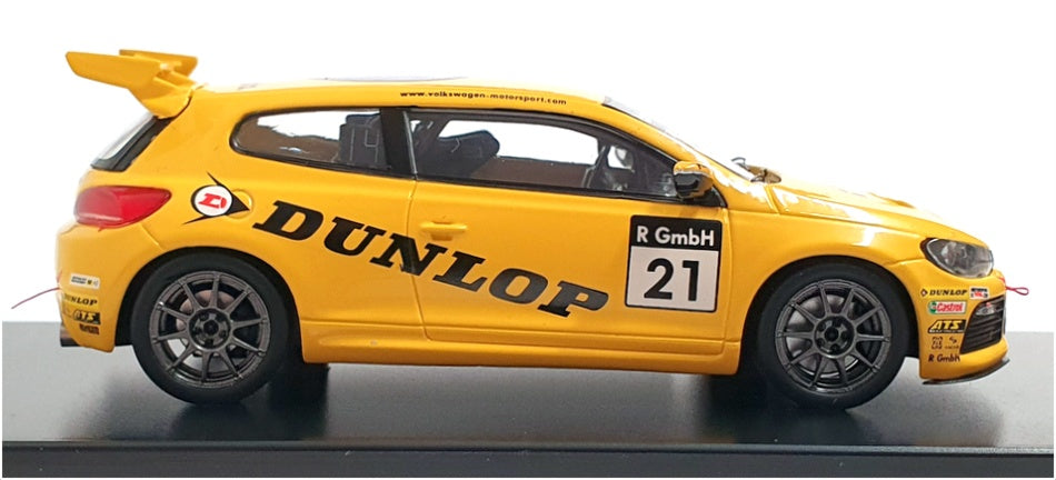 Racing Models 1/43 Scale VWFIF - VW Scirocco R-Cup #21 Dunlop - Yellow