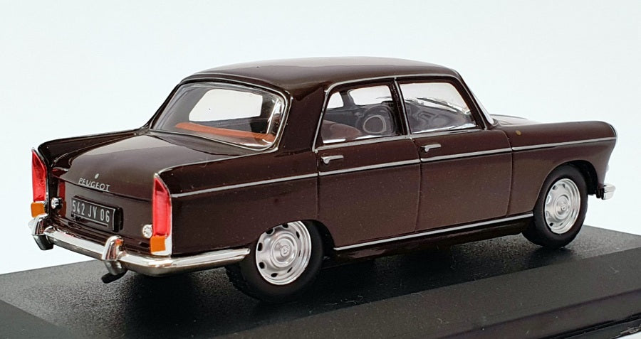 Altaya 1/43 Scale Diecast AL17221D - 1962 Peugeot 404 - Brown