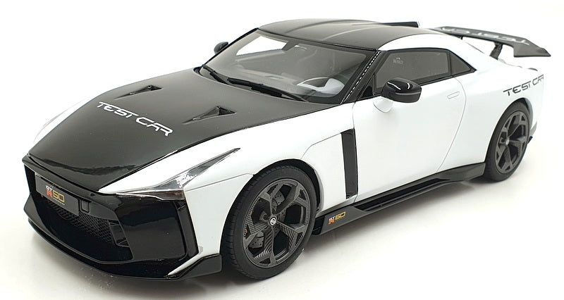 GT Spirit 1/18 Scale Resin GT853 - Nissan GT-R50 Test - White