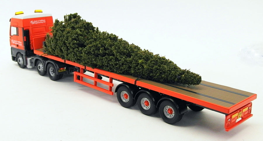 Corgi 1/50 CC13422 - ERF ECT Olympic Flatbed Trailer & xmas Tree Beck & Politzer