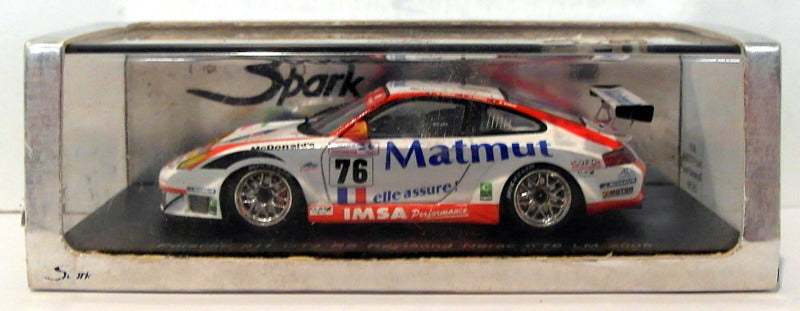 Spark Models 1/43 Scale S0913 - Porsche 911 GT3 RS Raymond Narac #76 LM 2005