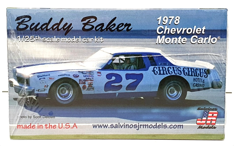 Silvinos JR 1/25 Scale Kit BBMC19780 - 1978 Chevrolet Monte Carlo Buddy Baker