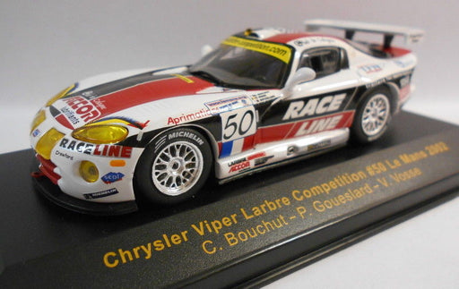 Ixo 1/43 Scale - LMM039 CHRYSLER VIPER 'RACELINE' #50 LE MANS 2002