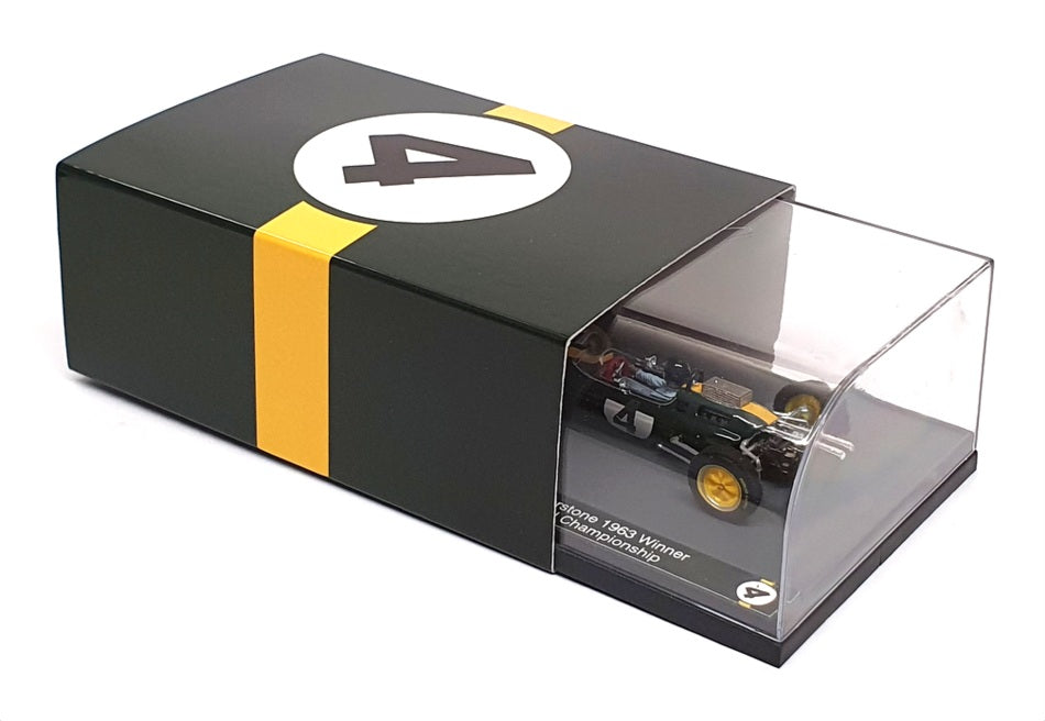 Brumm 1/43 Scale S21/05 - Lotus 25 British GP Silverstone 1963 1st #4 Jim Clark