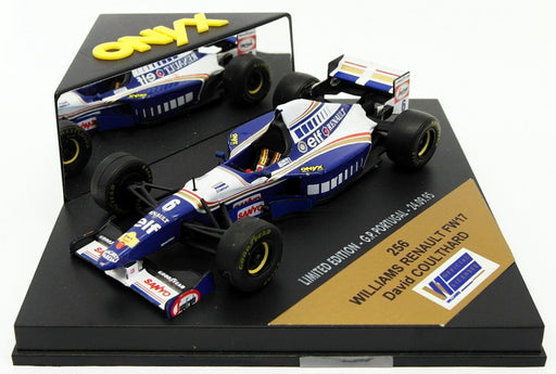 Onyx 1/43 Scale Model Car 256 - Williams Renault FW17 - David Coulthard