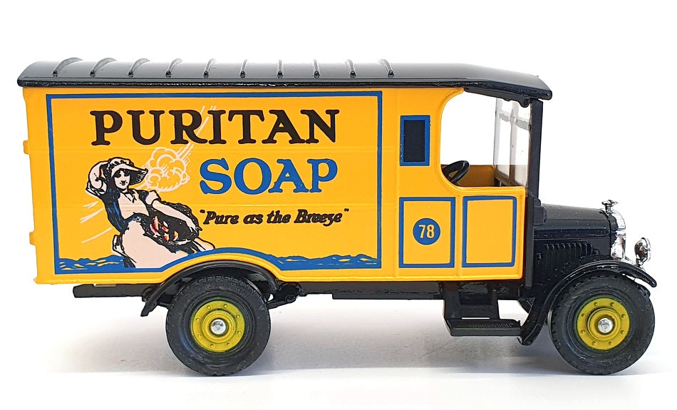 Corgi Appx 13cm Long Diecast 932 - 1929 Thornycroft Van - Puritan Soap