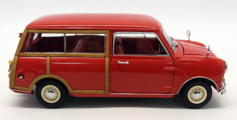 Kyosho 1/18 Scale - 08195R Morris Mini Traveller Red