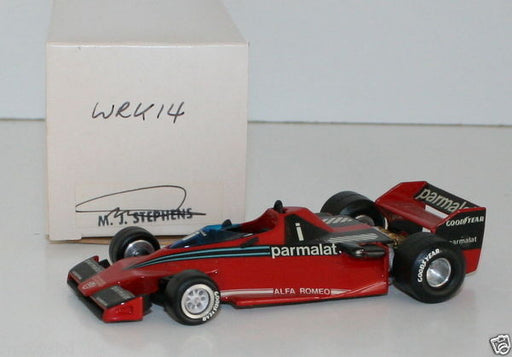 WESTERN MODELS SIGNED 1st VERSION - 1/43 SCALE - WRK14 1978 PARMALAT BRABHAM