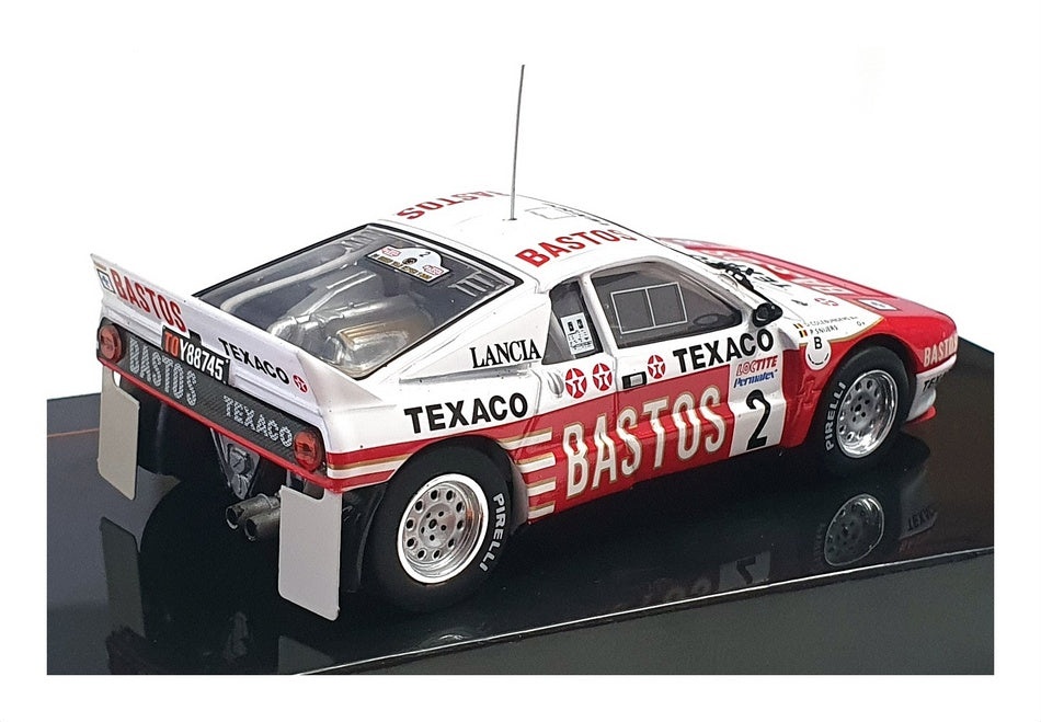 Ixo 1/43 Scale RAC340LQ - Lancia 037 Rally Evo 2 #2 Rally 24h Ypres 1985