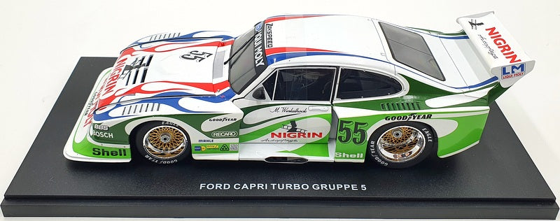 Werk83 1/18 Scale Diecast W1804005 - Ford Capri Turbo Zackspeed GR.5 #55 Nigrin