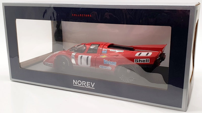 Norev 1/18 Scale Model Car 187587 - 1970 Porsche 917K D.Piper Hockenheim