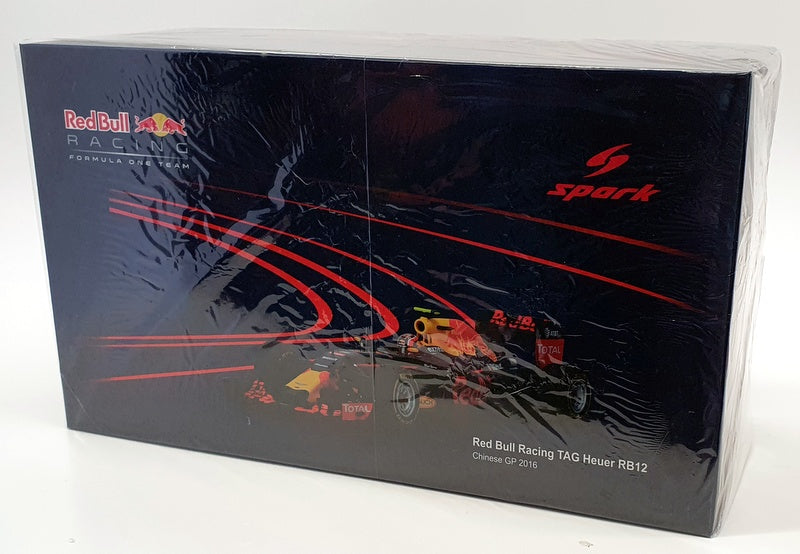 Spark 1/18 Scale 18S246 - Red Bull RB12 #3 Daniil Kvyat Chinese GP 2017