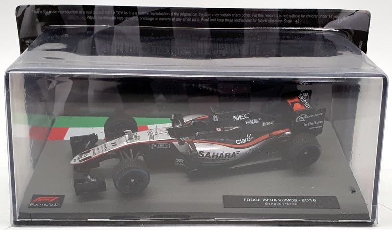 Altaya 1/43 Scale Model Car 1101IR6 - Force India VJM09 2016 Sergio Perez