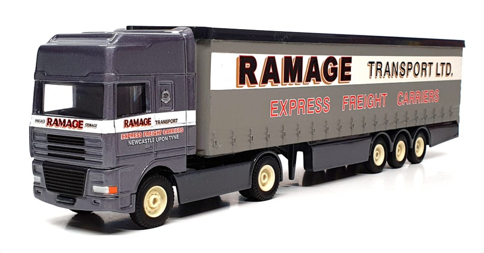 Corgi 1/64 Scale TY87018 - MAN Truck & Trailer - Ramage Trans. Ltd