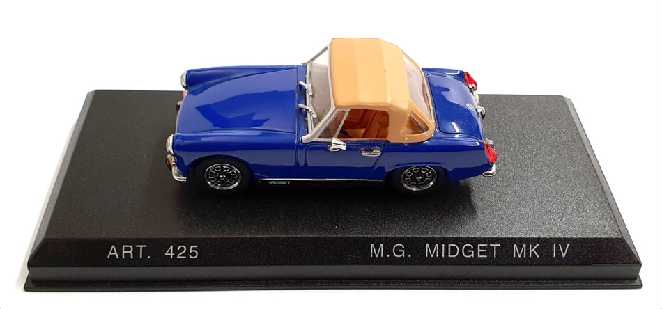 Detail Cars 1/43 Scale ART425 - 1969 MG Midget Mk IV Soft Top - Blue