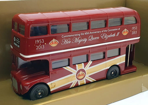 Corgi 12cm Long Diecast CC82320 - Queens Coronation Routemaster Bus