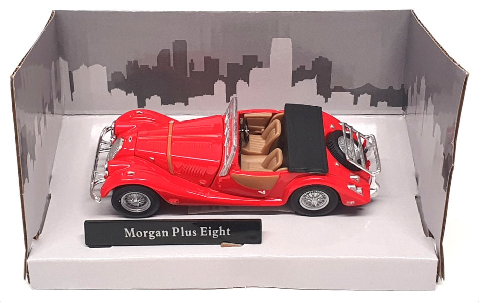 Cararama 1/43 Scale Diecast 412160 - Morgan Plus Eight - Red