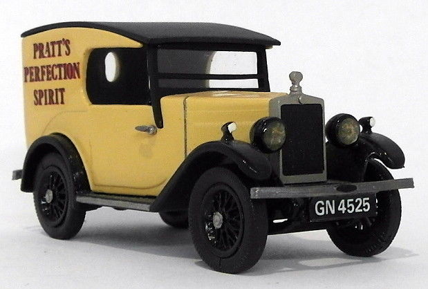 Jem Metal Miniatures 1/43 Scale CR2 - 1933 Morris Minor Van - Pratt's