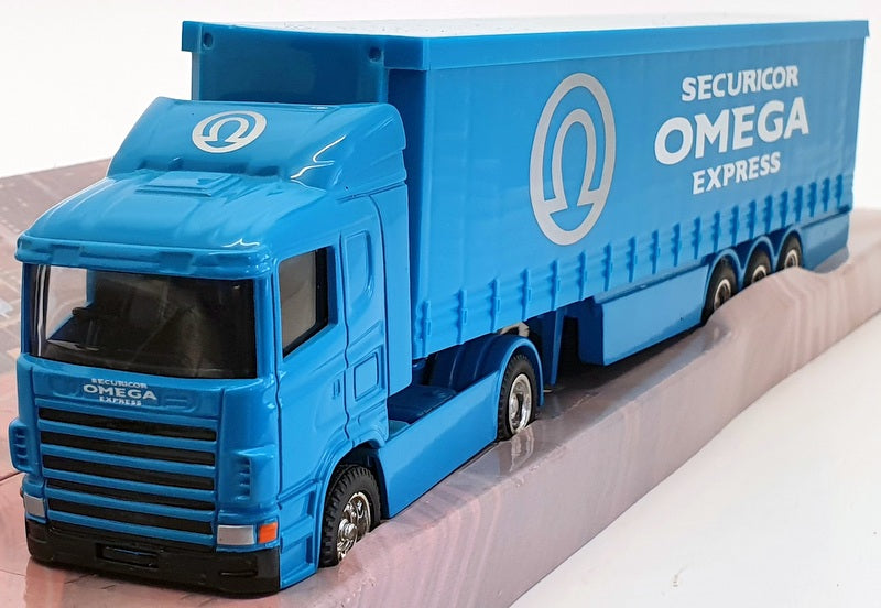 Corgi 1/64 Scale Model Truck 59512 - Scania Curtainside - Omega