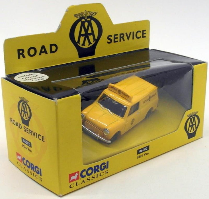 Corgi 1/43 Scale Diecast 06002 - Austin Mini Van - AA Patrol Service