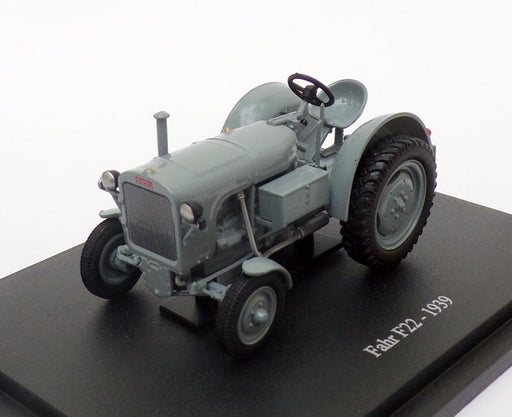 Hachette 1/43 Scale Model Tractor HT032 - 1939 Fahr F22 - Grey