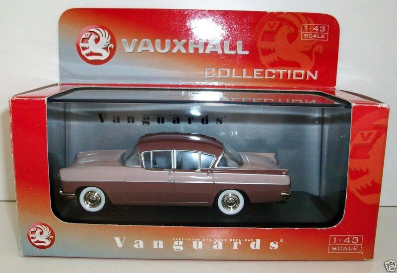 VANGUARDS 1/43 VA06400 VAUXHALL CRESTA PA DUSK ROSE & LILAC HAZE