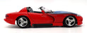 Burago 1/18 Scale Diecast Car 011121N - Dodge Viper RT/10 - Red