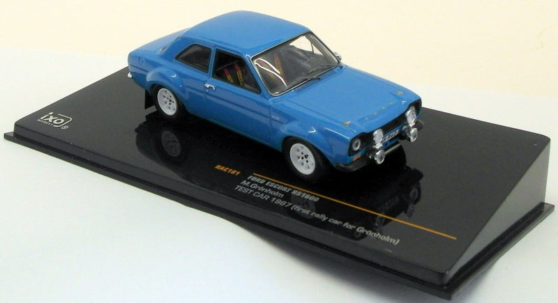 Ixo 1/43 Scale Model Car RAC181 - Ford Escort RS 1600 Test Car 1987 - Blue