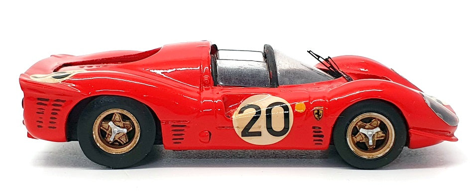 Tenariv 1/43 Scale Built Resin Kit #46 - Ferrari P2-P3 1966 - Red