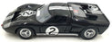 Eagle 1/18 Scale Diecast 19006 - Ford GT 40 24H Le Mans 1966 #2 - Black