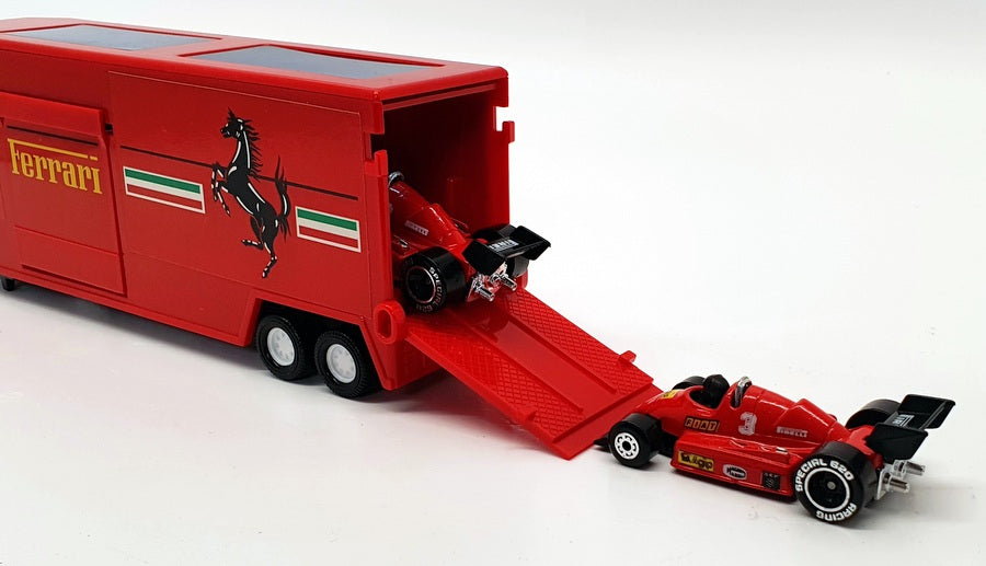 Matchbox 32cm Long Diecast K-116 - Iveco Racing Car Transporter Ferrari