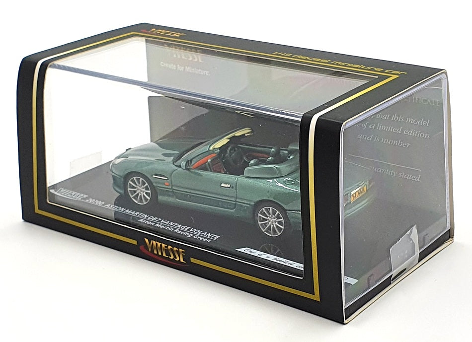 Vitesse 1/43 Scale 20700 - Aston Martin DB7 Vantage Volante - Racing Green