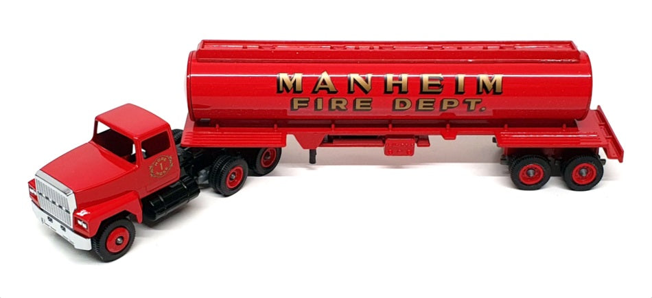 Winross 1/64 Scale WR022 - Ford Tanker Truck Manheim Fire Co. - Red