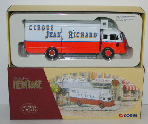 CORGI 1/50 COLLECTION HERITAGE EX70908 SAVIEM JL20 FOURGON CIRQUE JEAN RICHARD