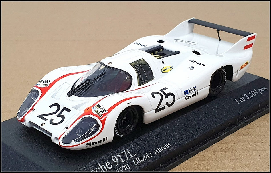 Minichamps 1/43 Scale 400 706125 - Porsche 917L 24H Le Mans 1970