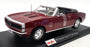 Maisto 1/18 Scale 46629 - 1967 Chevrolet Camaro SS 396 Conv - Burgundy