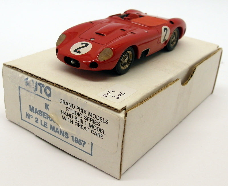 Automany 1/43 Scale Resin - K119 Maserati 450S #2 Le Mans 1957