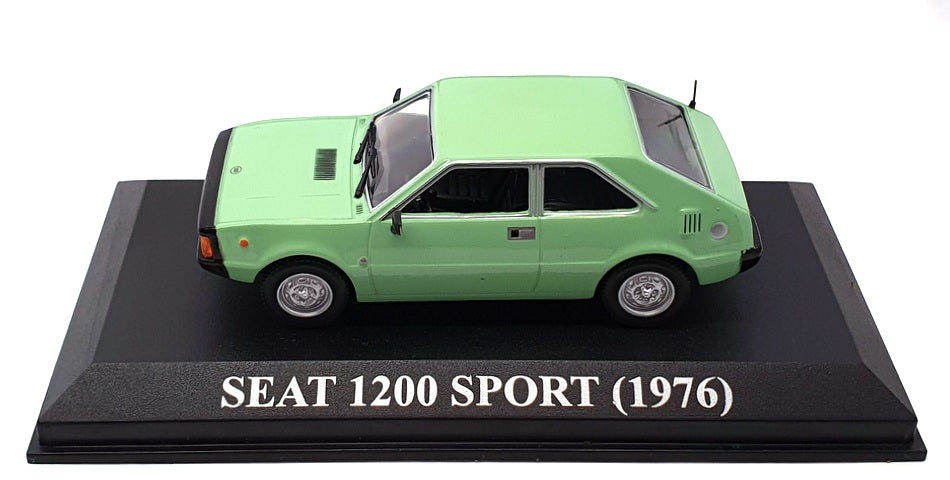 Altaya 1/43 Scale Diecast 16921G - 1976 Seat 1200 Sport - Green