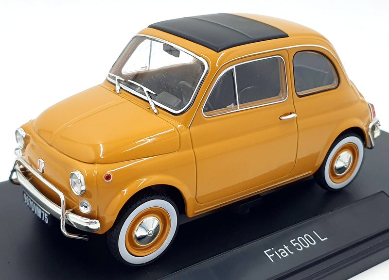 Modellino Auto Norev 1/18 Fiat 500 L 1968 Positano Yellow | Motorsport  Maranello